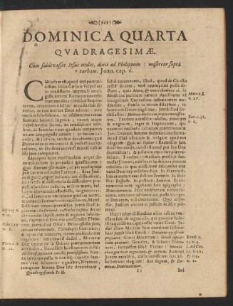 Dominica Quarta Quadragesimae.