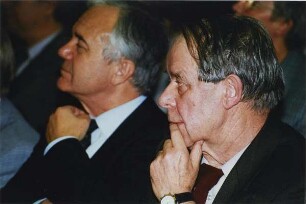 Siegfried Lenz (rechts) und Manfred Stolpe