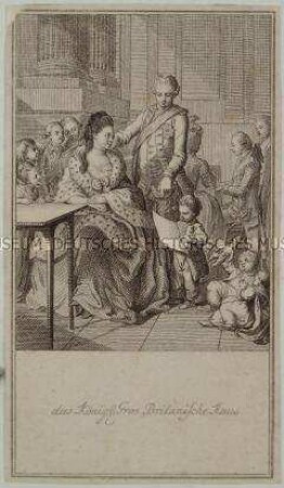 Georg III. von Großbritannien und Irland im Kreise seiner Familie