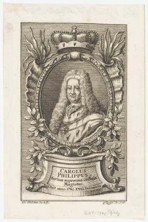 Bildnis des Carolus Philippus