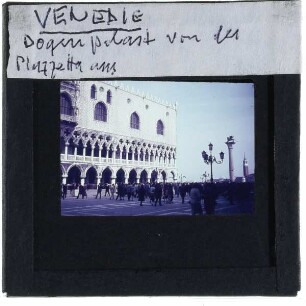 Venedig, Dogenpalast,Venedig, S. Giorgio Maggiore,Venedig, Markusplatz / Piazza S. Marco,Venedig, Säulen auf dem Markusplatz
