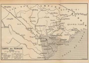 Carte du Tonkin
