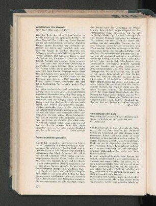 Abschied von Otto Osewald