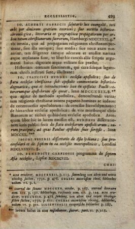Jo. Georgii Walchii bibliotheca theologica selecta litterariis adnotationibus instructa. 3,2