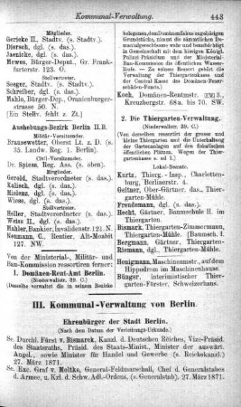 Kommunal-Verwaltung von Berlin