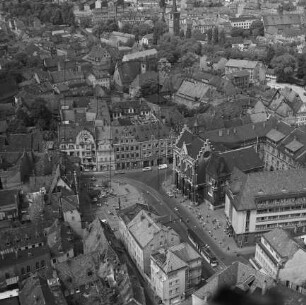 Rathaus am Fischmarkt in Erfurt : Blickrichtung Norden