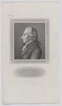 Bildnis des Leopold Friedrich Günther von Göckingk