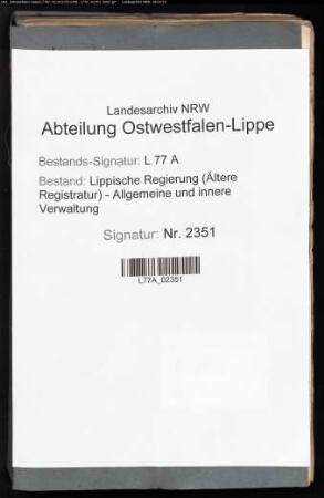 Abnahme der General - Schulkassenrechnung