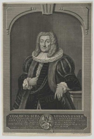 Bildnis des Udalricus Sebastianus Fürer