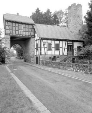 Obertor, Säuturm; Hanau, Alte Rathausstraße 36, Alte Rathausstraße