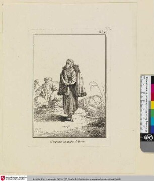 Servante en Habit d'Hiver [Dienerin in Winterkleidung]