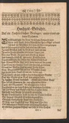 Hochzeit-Gedichte.