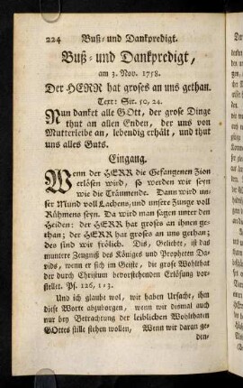 224-248, Buß- und Dankpredigt
