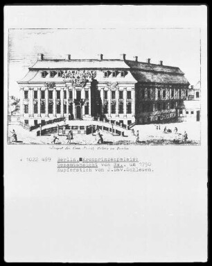 Kronprinzenpalais, Gesamtansicht von NW