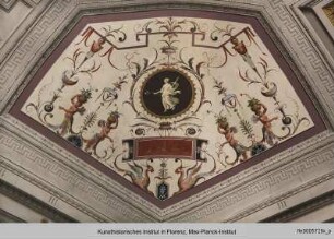 Gewölbedekoration mit Amoretten und Grotesken
