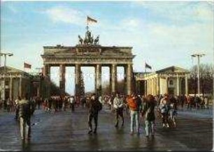 Brandenburger Tor von Osten gesehen