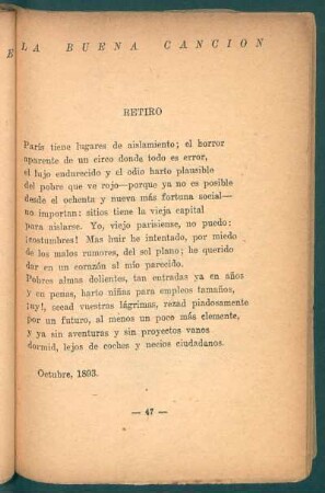 Retiro