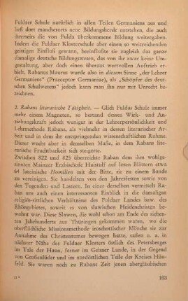 2. Rabans literarische Tätigkeit.