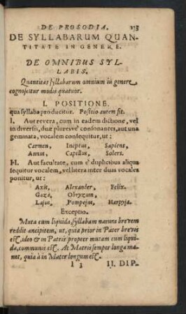 De Omnibus Syllabis.