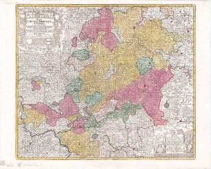 Mappa Circuli Rhenani Superioris in quo oculis sistuntur Landgraviatus Hasso-Cassellanus, Darmstadiensis, Rhenofeldensis, Abbatia Fuldensis ... urbes imperiales Francofurt., Fridberg., Wetzlar et Gelnhausen