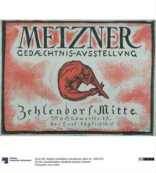 Metzner Gedächtnis-Ausstellung