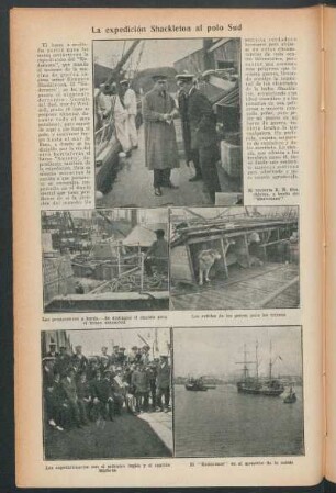 La expedición Shackleton al polo Sud