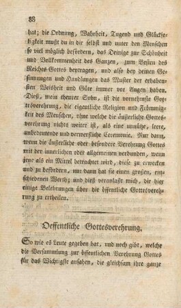 Oeffentliche Gottesverehrung