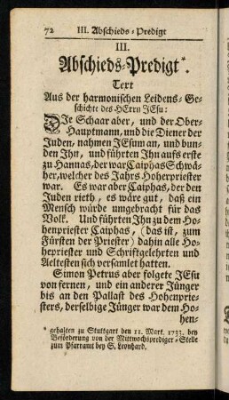 72-73, Aus der harmonischen Leidens-...