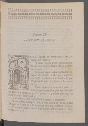 Capítulo XII - Interviene el Pintao