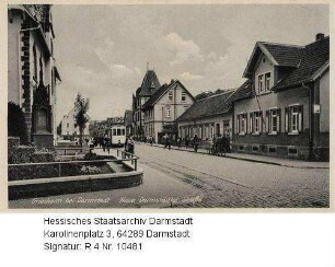 Griesheim bei Darmstadt, Neue Darmstädter Straße