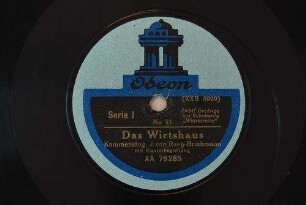 Das Wirtshaus : Zwölf Gesänge aus Schubert's "Winterreise" / [Franz Schubert]