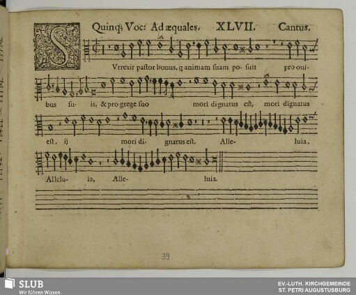 XLVII. Surrexit pastor bonus