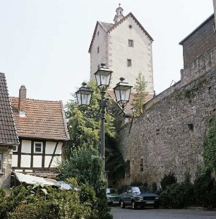 Bad Orb. Obertor. Stadtseite von Nordwesten