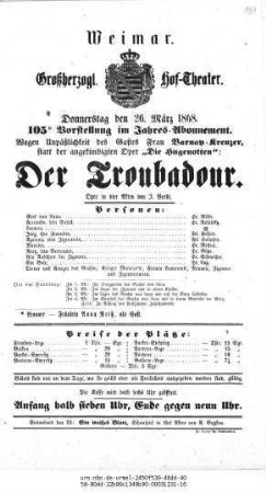 Der Troubadour