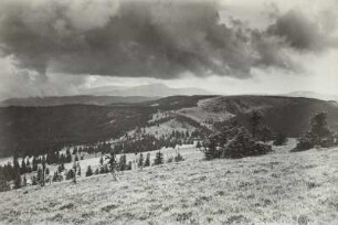 Schwarzwald. Blick vom Feldberg nach Südwesten zum Belchen (1414 m)