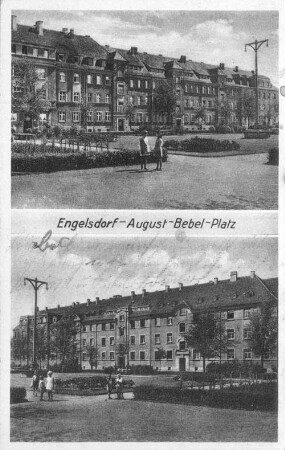 Engelsdorf: August-Bebel-Platz