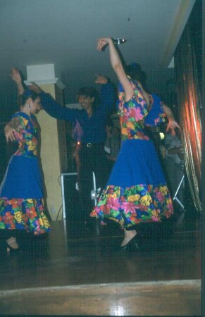 Sóller, Mallorca. Flamenco-Tänzer