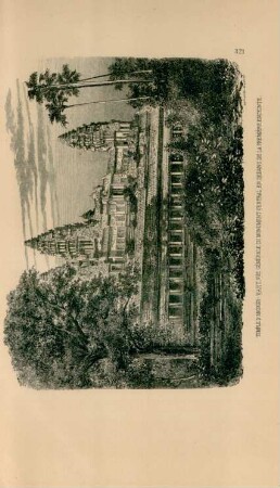 Temple d'Angkor-Vaht. vue générale du monument central, en dedans de la première enceinte