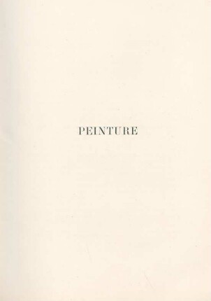 Peinture