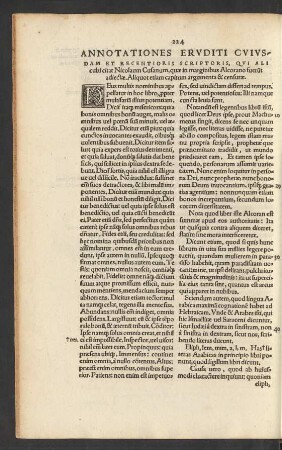 Annotationes Eruditi Cuiusdam Et Recentioris Scriptoris ....
