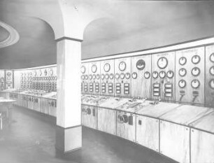 Großkraftwerk Golpa-Zschornewitz, Zentralschaltanlage : Technikgeschichte | Elektrotechnik | Erzeugung elektrischer Energien | Die mitteldeutsche Fernstromversorgung der Elektrowerke AG