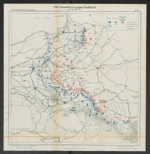 Nr. 6. Die Gesamtfront gegen Rußland am 3. November 1914.
