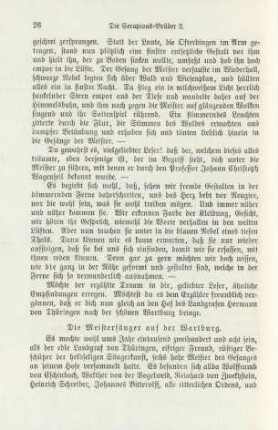 Die Meistersänger auf der Wartburg