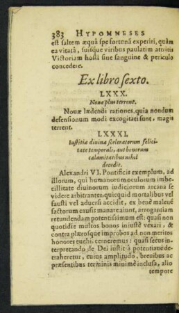 Ex libro sexto.