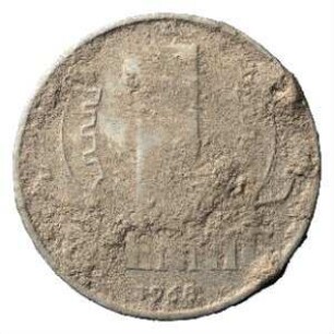 Fundmünze, Pfennig, 1968