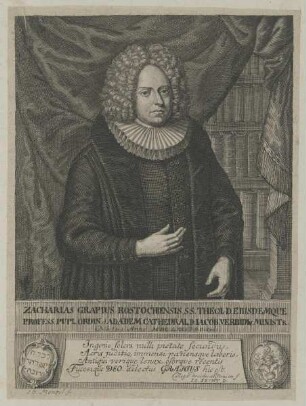 Bildnis des Zacharias Grapius