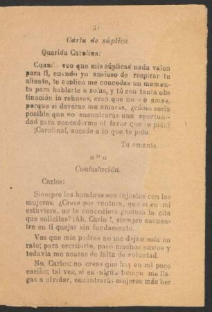 Contestación.