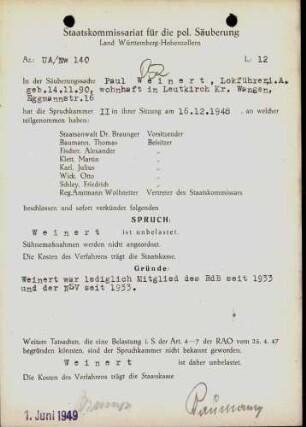 Weinert, Paul