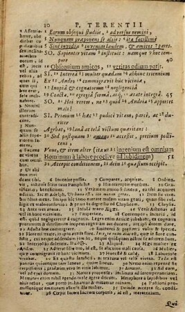 Publii Terentii comoediae sex : quibus accedunt notae marginales Joh. Min-ellii