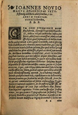 De Re dialectica libellus